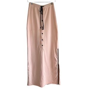 Knomadik Daniel Patrick terry button down maxi skirt XS excellent condition